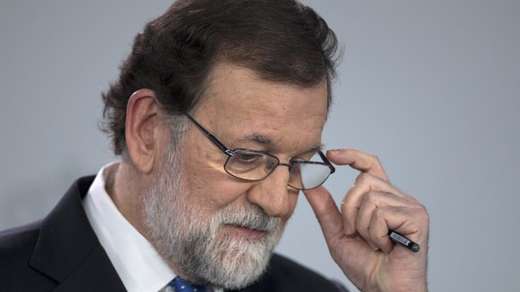 Wie weiter mit Katalonien? Spaniens Premierminister Mariano Rajoy