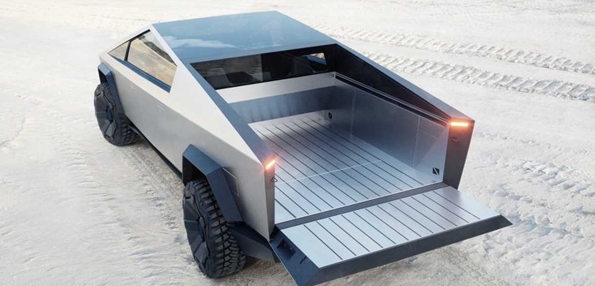 Die Ladefläche des Pickups nennt Tesla «Vault», was sich mit Gewölbe, oder Tresor übersetzen lässt.