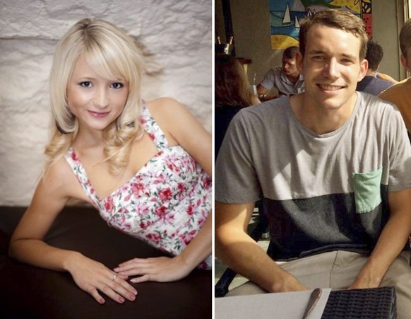 Die Opfer:&nbsp;Hannah Witheridge und&nbsp;David Miller.&nbsp;