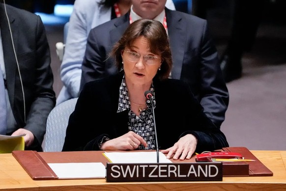 Pascale Baeriswyl äusserte sich schon mehrmals für die Schweiz im UN-Sicherheitsrat.
