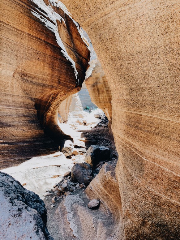 Sieht aus wie im Grand Canyon, befindet sich aber auf Gran Canaria.