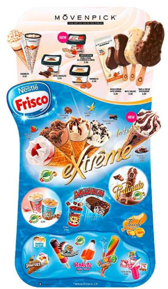 Vor diesen Glace-Karten hast du (gefühlt) deine halbe Kindheit verbracht
Hallo watson?!

Ihr schafft es eine Geschichte der Glacékarten zu machen ohne DIE Schweizer Klassiker (Frisco) schlechthin .. ...