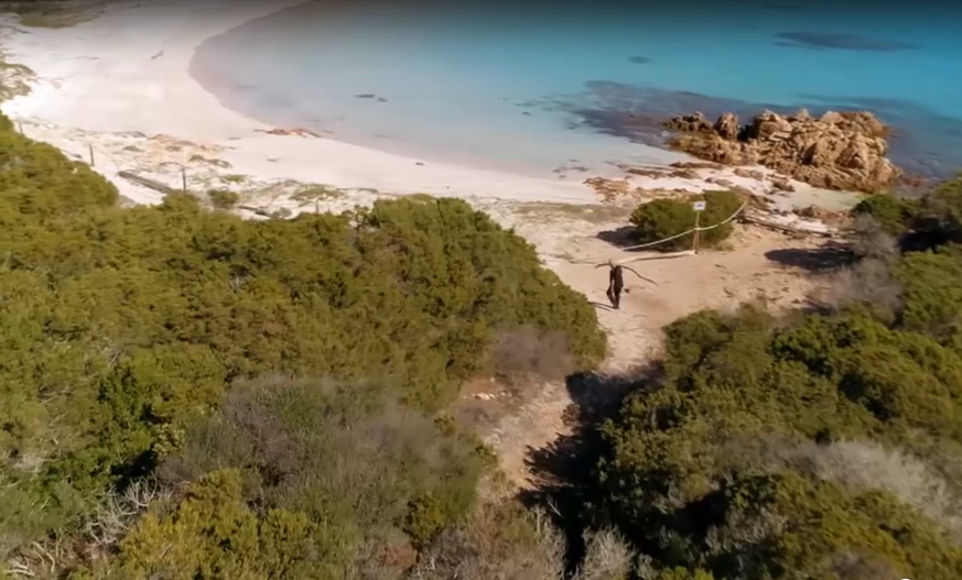 Der rosa Strand gilt als einer der schönsten am Mittelmeer. Mauro Morandi passt auf, dass sich der Strand weiterhin gut von den Strapazen des Tourismus erholt.