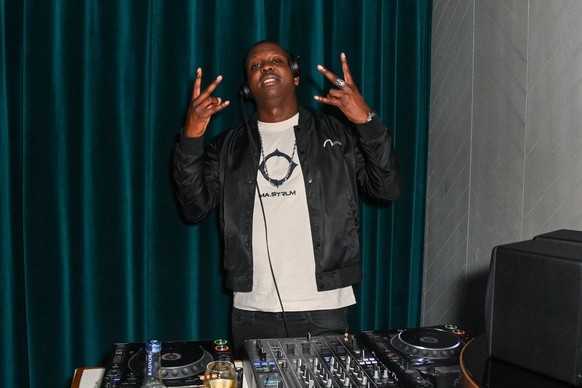 LONDON, ENGLAND - NOVEMBER 04: Jamal Edwards attends the launch of Creed x Sofitel St James on November 4, 2021 in London, England. (Photo by David M. Benett/Dave Benett/Getty Images)