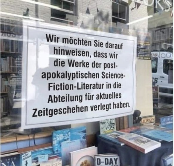 BAG-Chef Strupler: Â«Wir sind noch sehr weit weg von einem AusnahmezustandÂ»
Strupler so; alles normal! Ich so; gehe mal wieder entspannt in die Bibliothek....