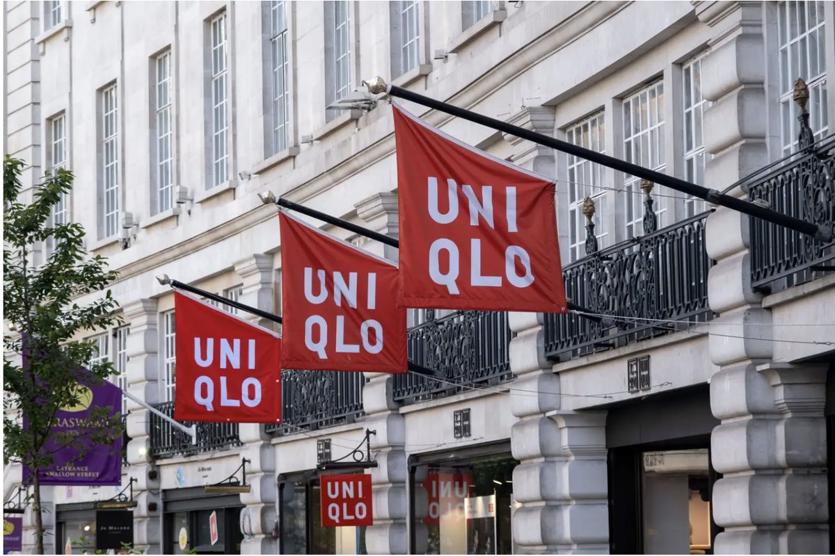 Boutique Uniqlo à Londres, 28 août 2024.