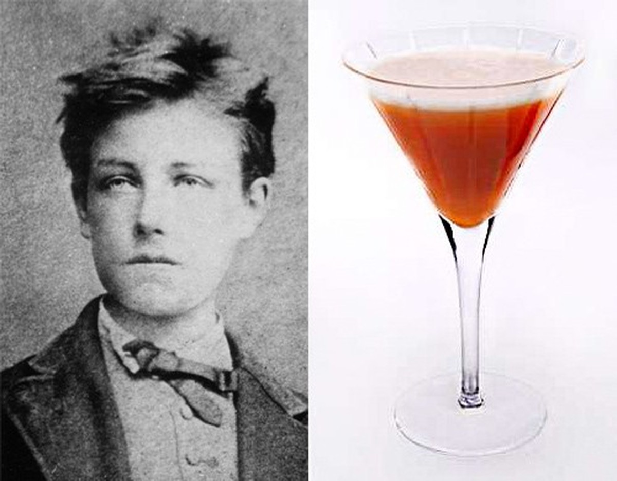 Rimbaud's Left Hand cocktail poete frankreich trinken drinks absinthe