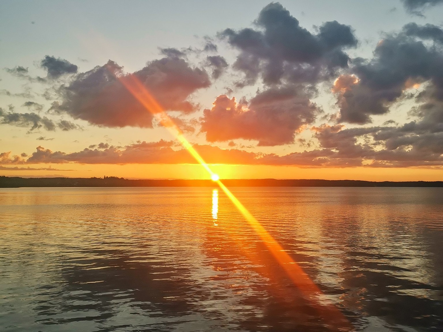Sonnenuntergang von Ville