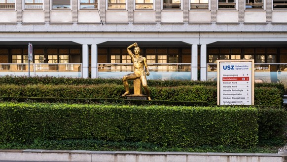 Haupteingang Universitätsspital Zürich, Unispital Zürich, Rämistrasse