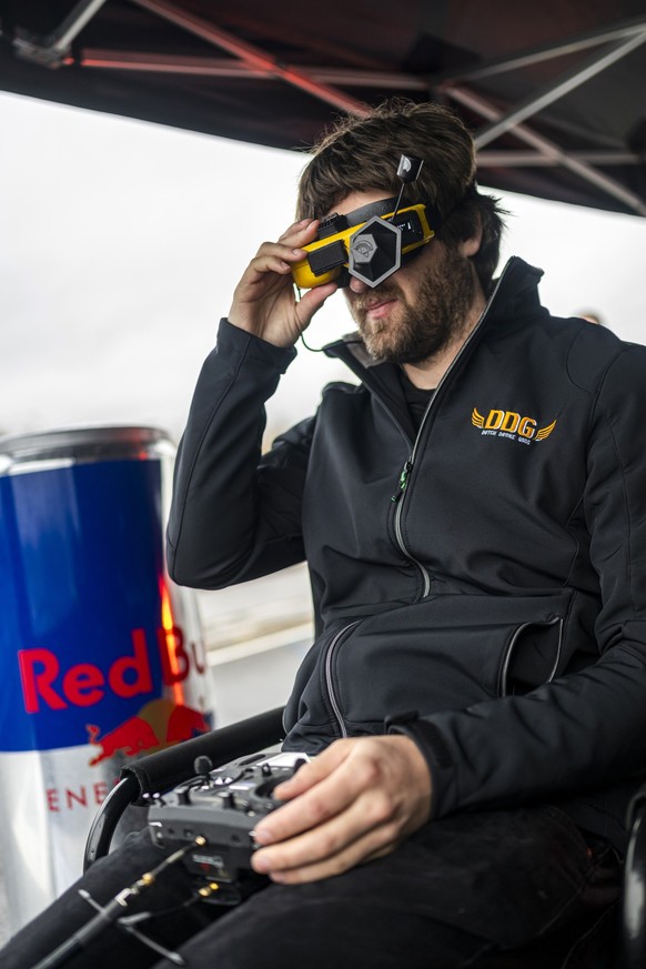 Shaggy FPV Ralph Hogenbrik from the Netherlands is seen at Silverstone, Great Britain on February 13, 2024. // Joerg Mitter / Red Bull Content Pool // SI202402270360 // Use for editorial use only //