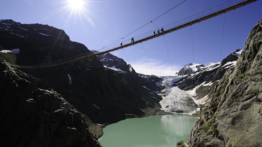 Aus aktuellem Anlass: 19 mehr oder weniger schöne Brüggli aus der Schweiz (und 1 Bonus)
Die Triftbrücke