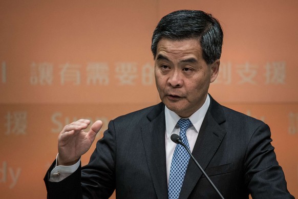 Leung Chun-ying, der umstrittene Regierungschef von Hongkong.