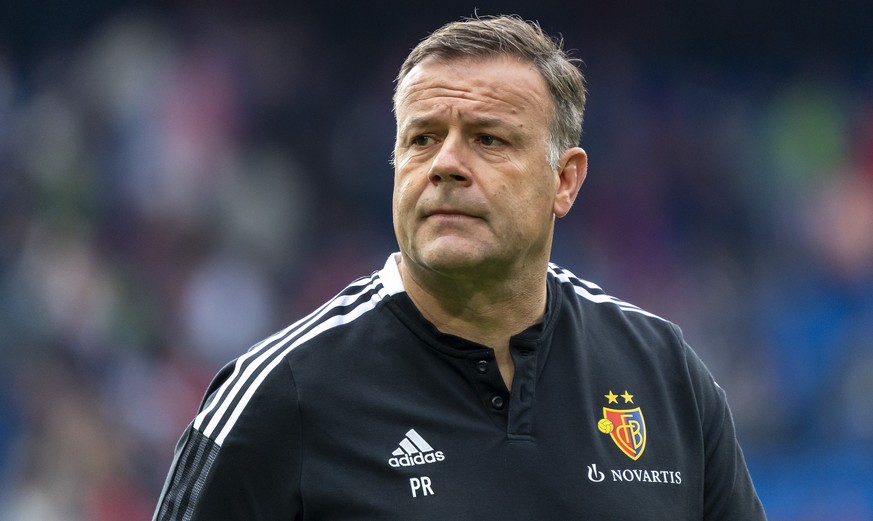 Basels Cheftrainer Patrick Rahmen nach dem Fussball Meisterschaftsspiel der Super League zwischen dem FC Basel 1893 und dem BSC Young Boys im Stadion St. Jakob-Park in Basel, am Sonntag, 29. August 20 ...