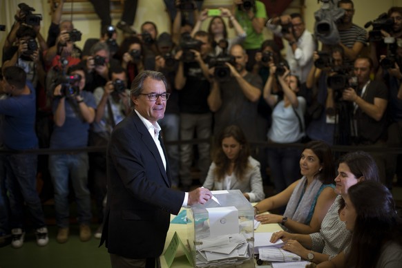 Regionalpräsident Artur Mas.