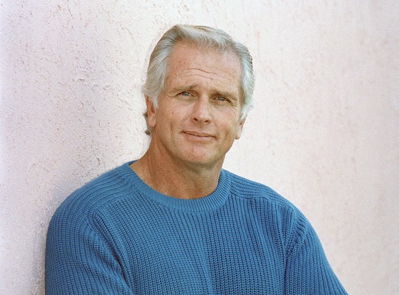 FILE - Former &quot;Tarzan&quot; actor Ron Ely during an interview in Los Angeles on Dec. 28, 1987. Ely, the tall, musclebound actor who played the title character in the 1960s NBC series ?Tarzan,? di ...
