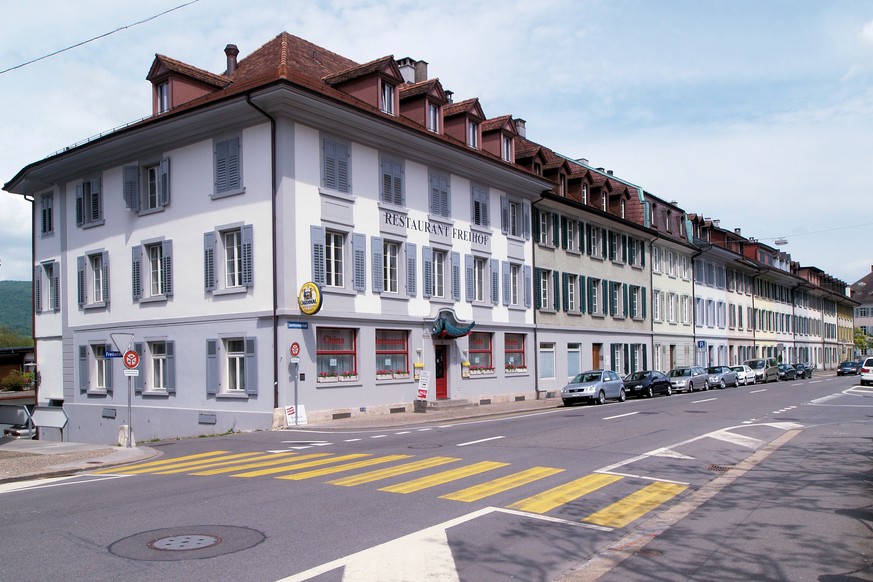 Die «Neuen Häuser» in Aarau sind die einzigen Bauwerke, die über das Planungsstadium der neuen helvetischen Hauptstadt hinauskamen.