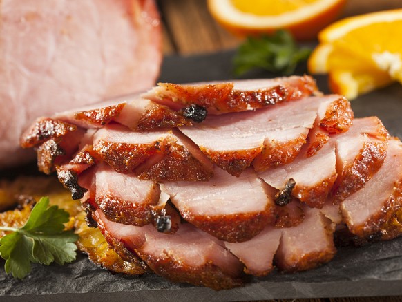 bourbon glazed ham schinken ofenschinken glasiert whisky whiskey