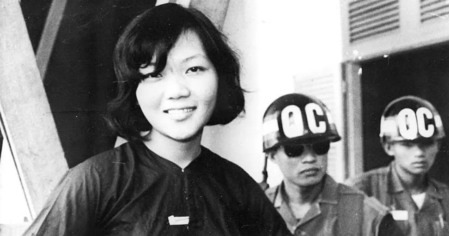 Võ Thị Thắngs Siegerlächeln.