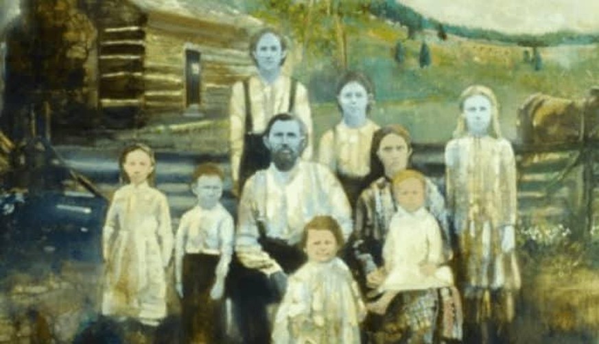 Blue people of Kentucky: Die Familie Fugate von Troublesome Creek, deren Mitglieder an der Erbkrankheit Methämoglobinämie litten.
https://historycollection.com/the-fugate-family-of-kentucky-had-blue-s ...