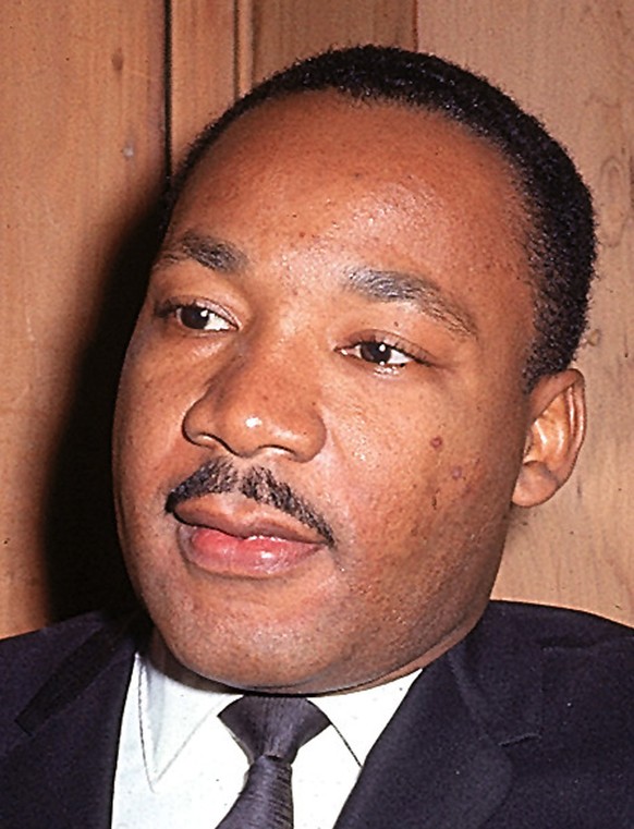 Dr. Martin Luther King Jr. is seen at a press conference in 1966. A Memphis, Tenn. jury hearing a wrongful death lawsuit filed by the Rev. Martin Luther King Jr.&#039;s family found Wednesday Dec. 8,  ...