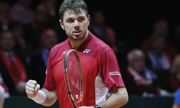 Stan Wawrinka machte am ersten Tag einen unwiderstehlichen Eindruck.