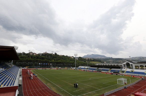 Das Stadio Olimpico in San Marino. &nbsp;