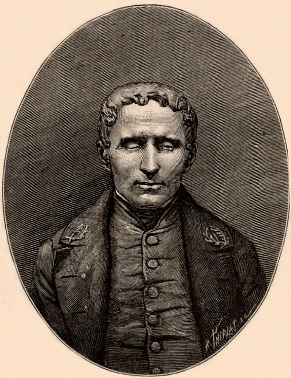 Louis Braille (1809–1852).