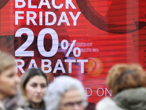 Der Black Friday steht vor der Tür (Archivbild).