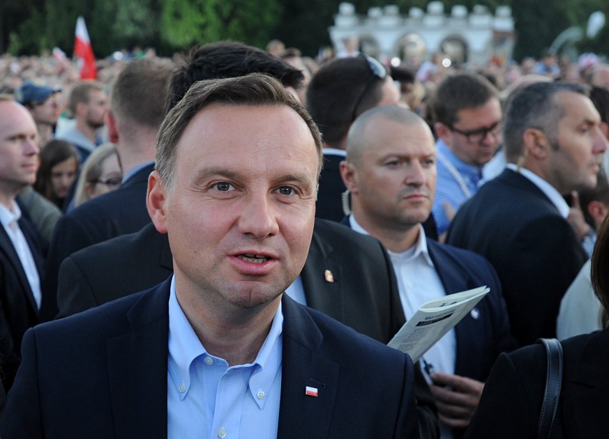 Der polnische Präsident Andrzej Duda.