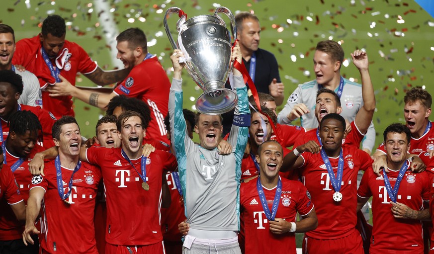 Zum zweiten Mal nach 2013 holen die Bayern das Triple.