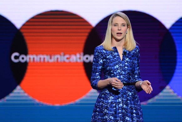 Yahoo-Chefin Marissa Mayer begeistert die Aktionäre.