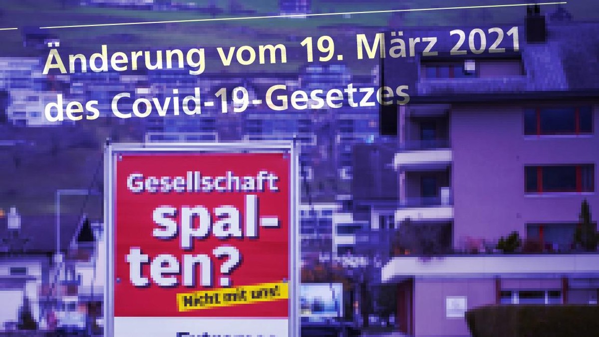 Image accompanying Der Stimmzettel täuscht beim Covid-Gesetz das Stimmvolk.
