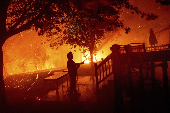 Verheerende Waldbrände in Kalifornien.