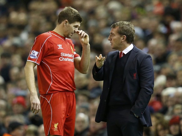 Gehen im Sommer getrennte Wege: Gerrard und Manager Rodgers.