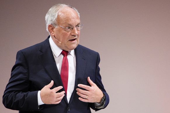 Bundespraesident Johann N. Schneider-Ammann spricht am Tag der Wirtschaft der economiesuisse zum Thema &#039;&#039;Kuenftige Rolle der Schweiz in Europa&#039;&#039; am Freitag, 26. August 2016 in Kurs ...