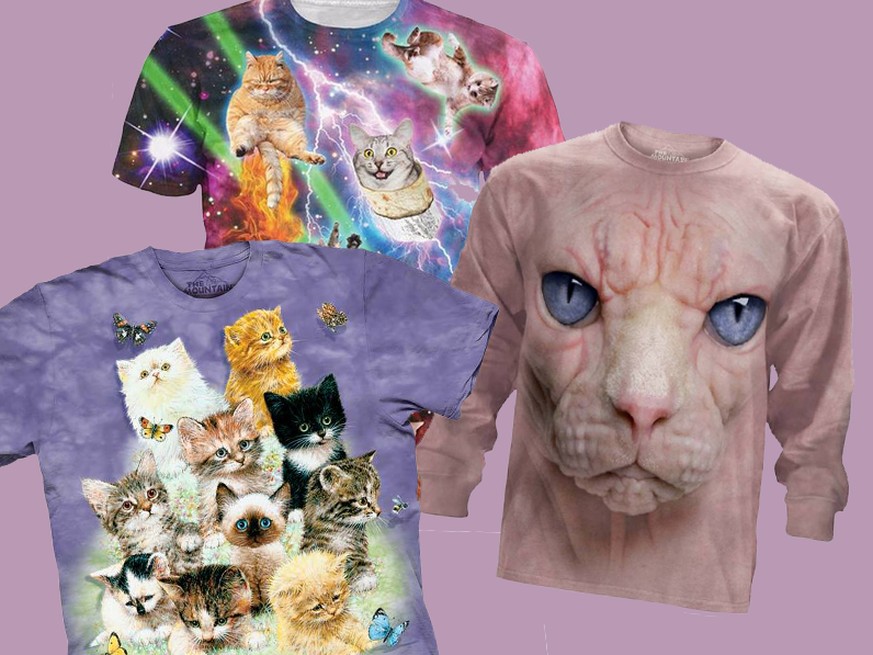 Für alle Katzen-Verrückten: Das sind die «schönsten» Katzenshirts