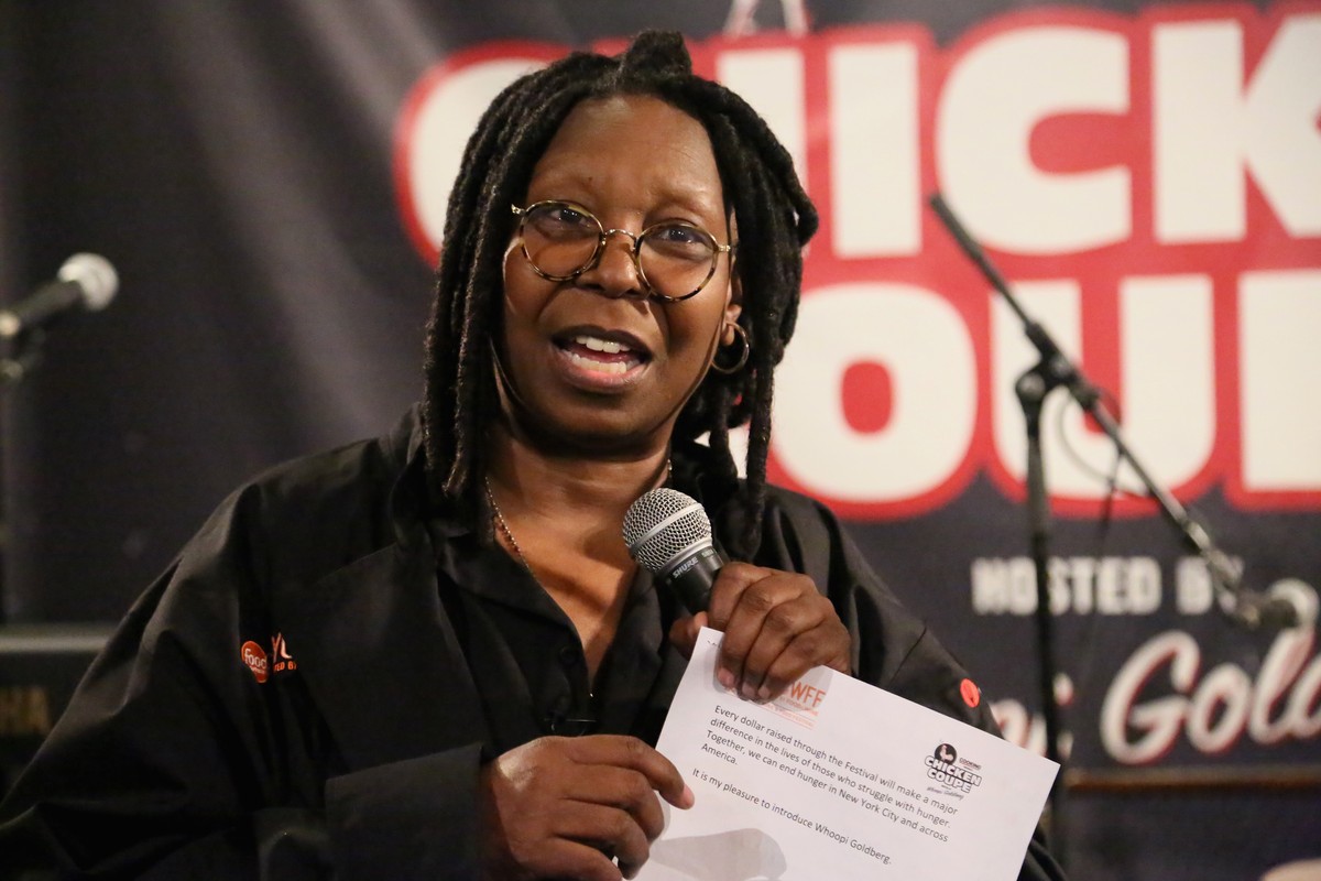 Whoopi hat den Grünen Star.