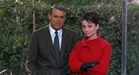 Cary Grant and Audrey Hepburn in Charade (1963)