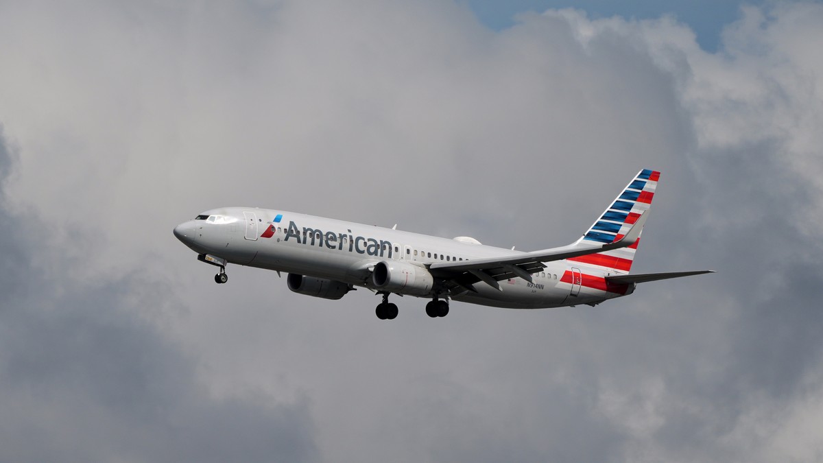An American Airlines plane comes in to land at Miami International Airport, Monday, Nov. 10, 2025, in Miami. (AP Photo/Rebecca Blackwell)
Government Shutdown