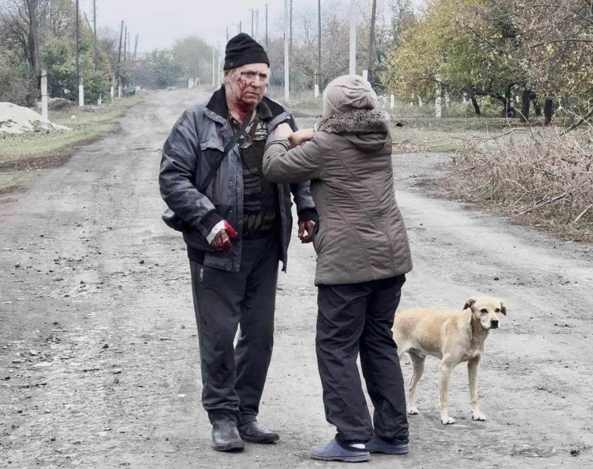 Un chauffeur ukrainien a été blessé lors de l'attaque de drone russe.