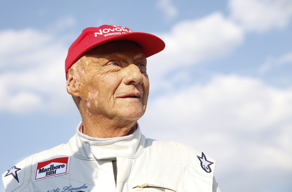 ABD0003_20190521 - SPIELBERG - ÖSTERREICH: ++ ARCHIVBILD ++ ZU APA0008 VOM 21.5.2019 - Niki Lauda am Samstag, 30. Juni 2018, während des Legenden-Rennens am Red Bull Ring in Spielberg. Formel-1-Legend ...