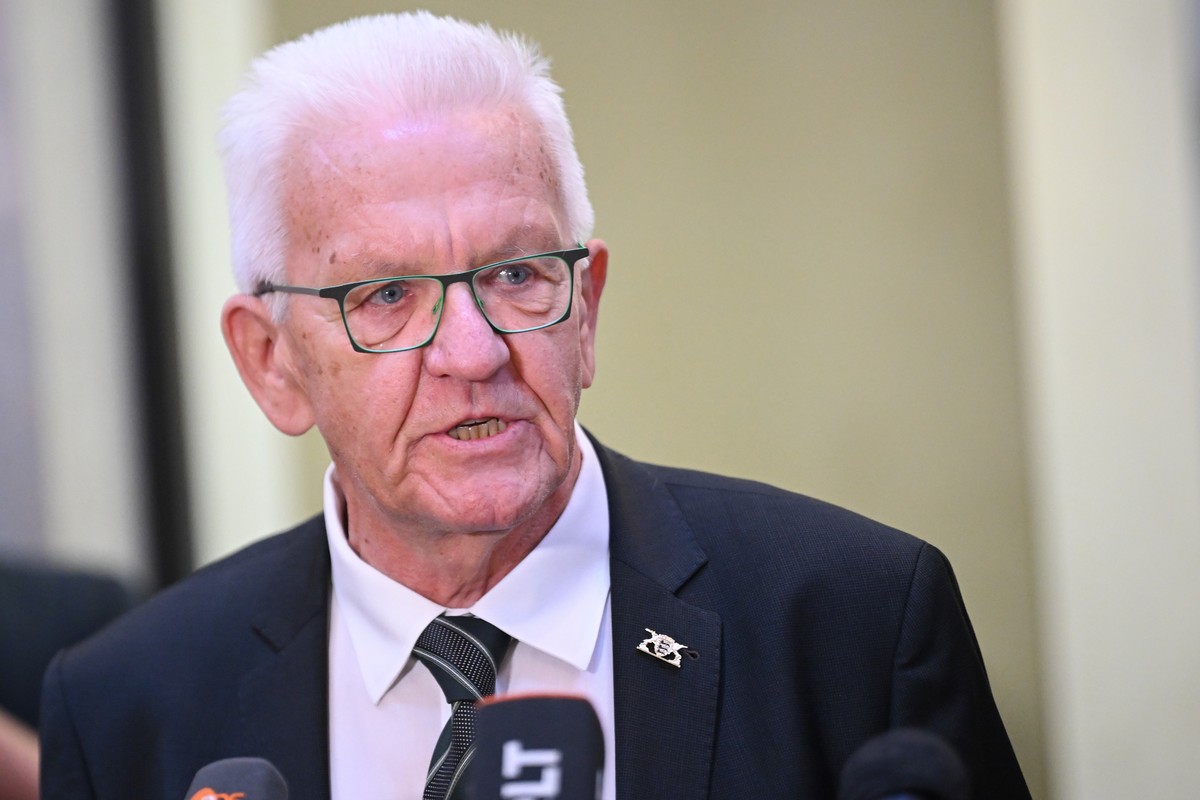 27.09.2024, Berlin: Winfried Kretschmann (Gr