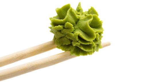 Das Wasabi ist zu scharf? Atmen Sie einfach durch die Nase!