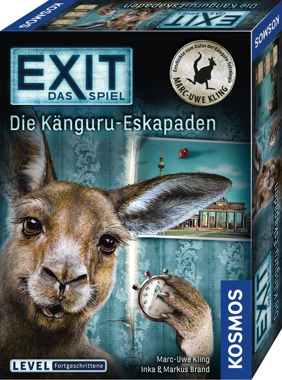 Die Känguru-Eskapaden, Schachtel