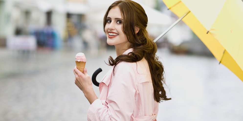 Glace schlecken trotz Regen? Das ist vielerorts bereits möglich.