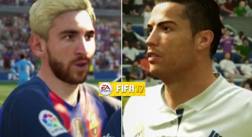 Wer ist besser in FIFA 17, Messi oder Ronaldo? Das Geheimnis ist gelüftet!
