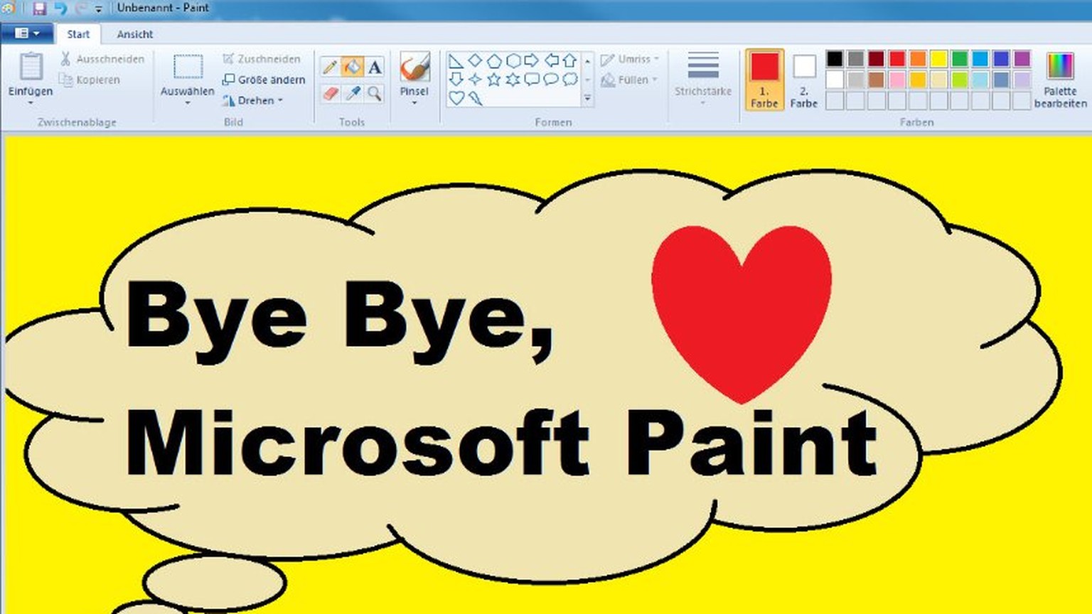 Uff Gluck Gehabt Microsoft Klassiker Paint Gibt Es Als Separate App Weiter Watson