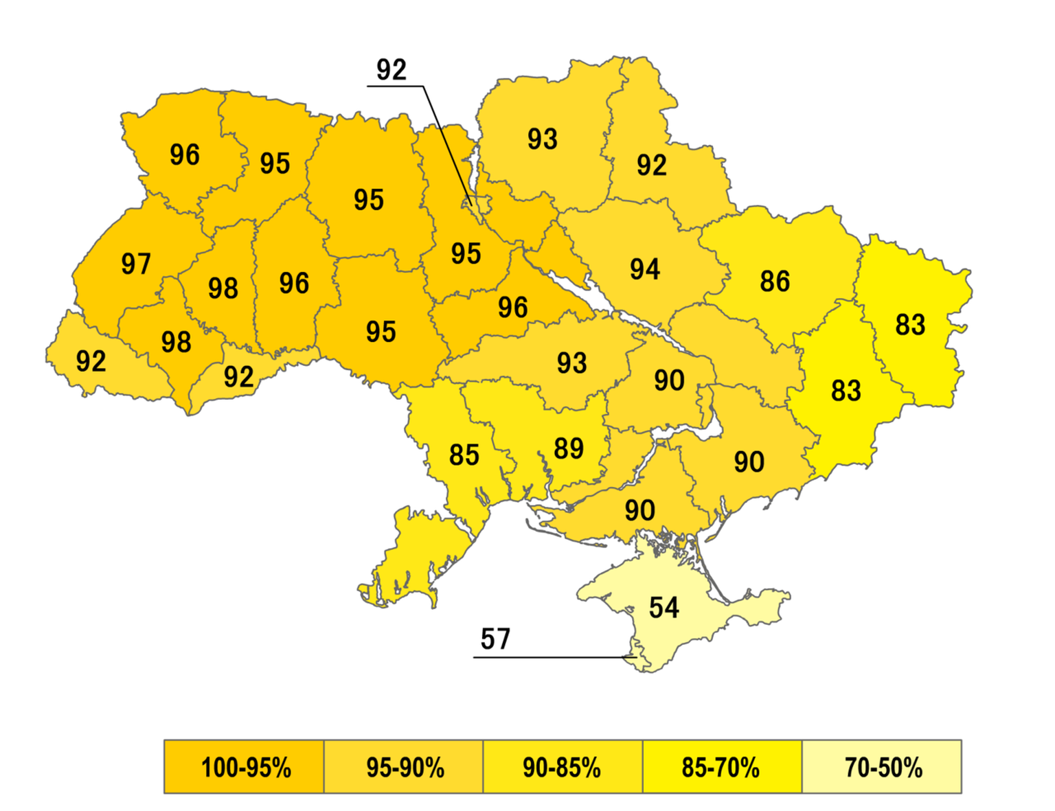 Ukraine: Referendum über die Unabhängigkeit, Dezember 1991.
https://commons.wikimedia.org/w/index.php?curid=24176674