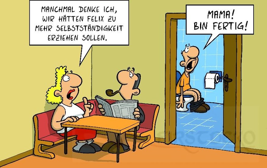 Passend zum Thema ein Comic vom deutschen Zeichner Miguel Fernandez.