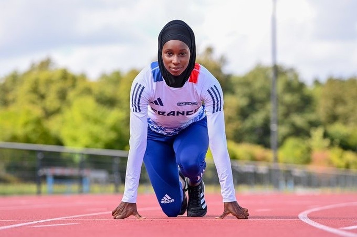 Avant cette année, Sounkamba Sylla courait avec un voile, ce qui n'était pas du goût du ministère des Sports.